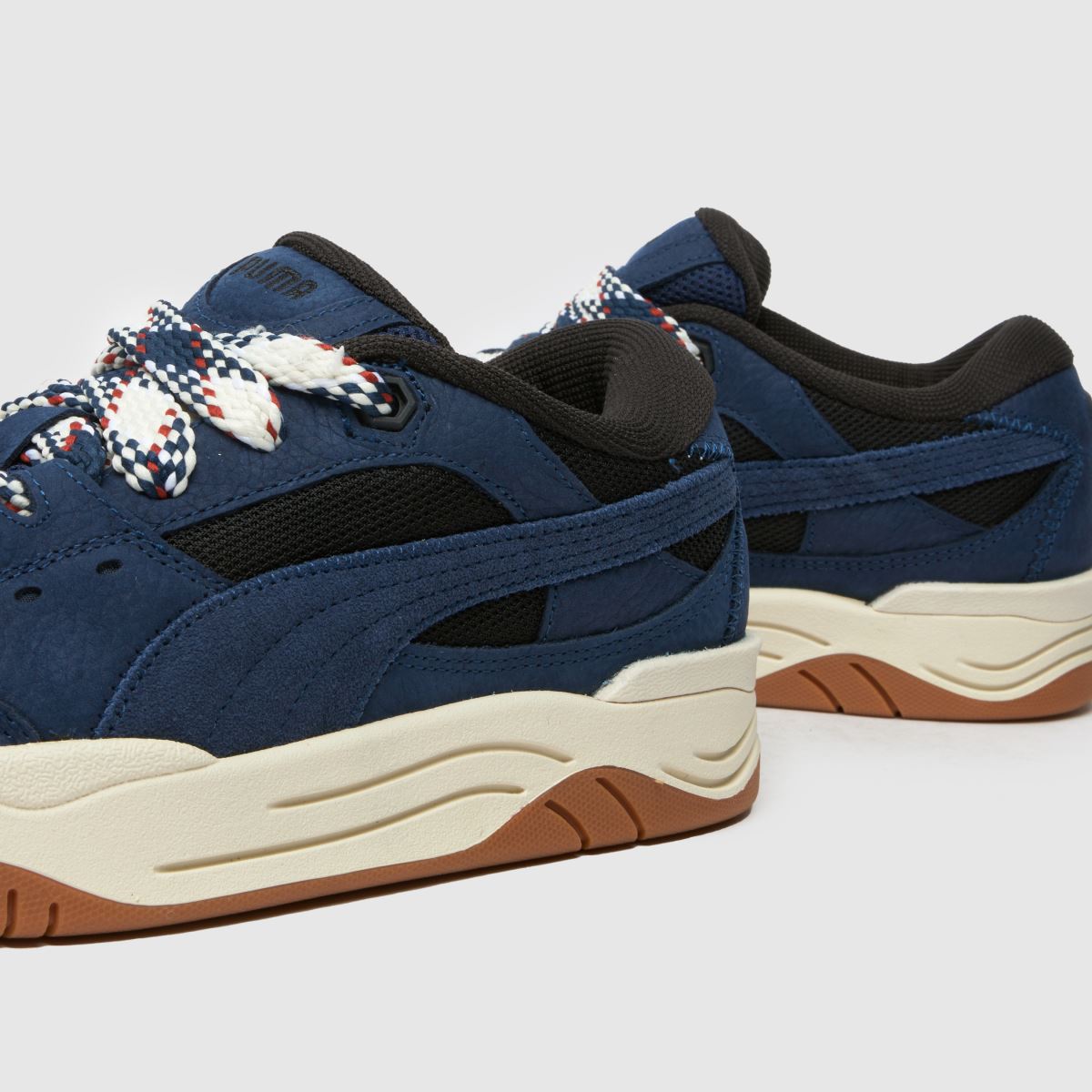 PUMA 180 csipkés sportcipő sötétkék színben