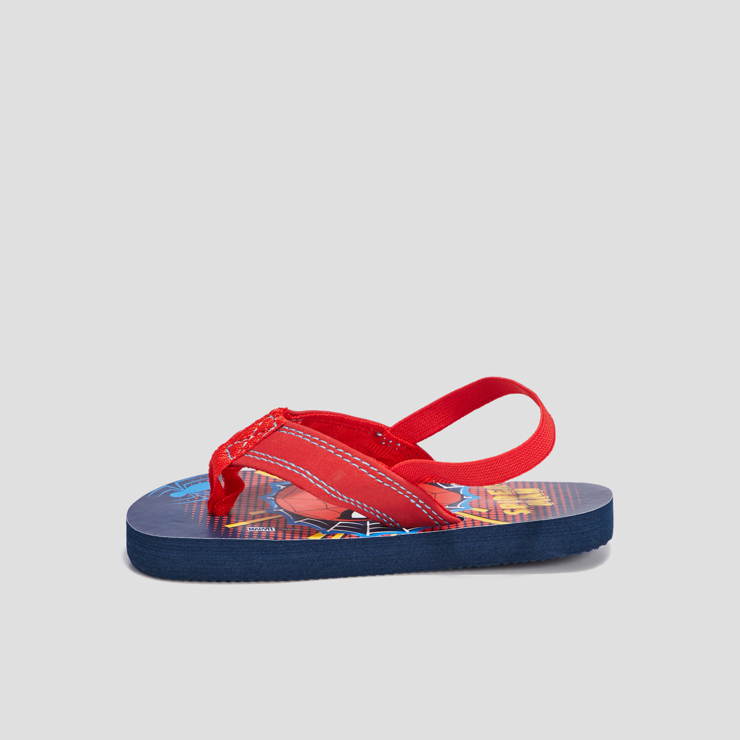 Tongs Spider-Man bleu marine garçon | La Halle