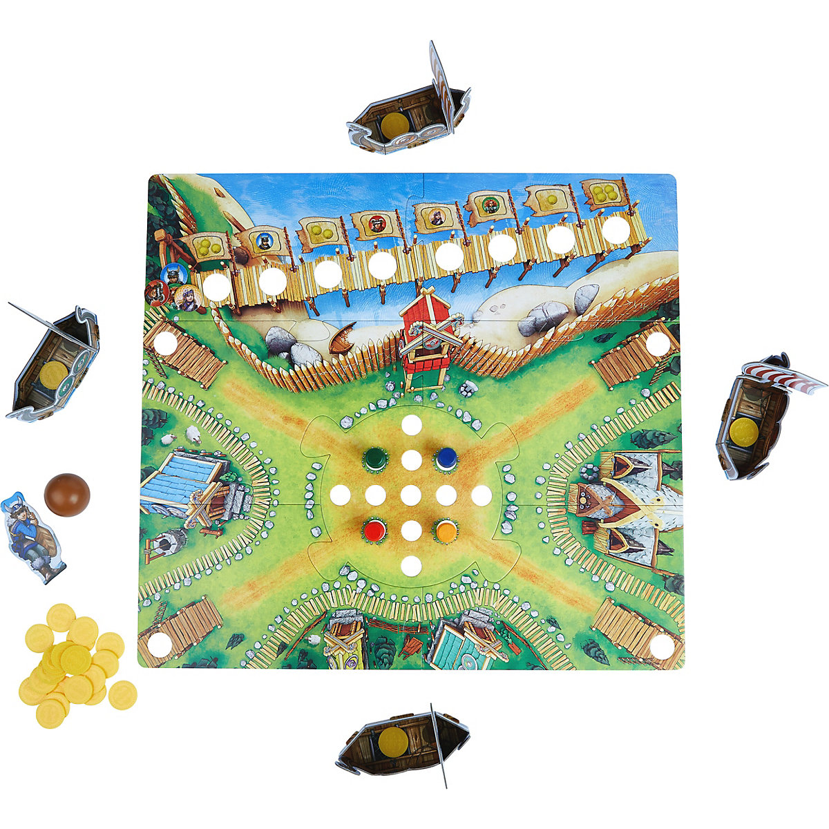 KINDERSPIEL DES JAHRES 2019 - HABA 304697 Tal der Wikinger