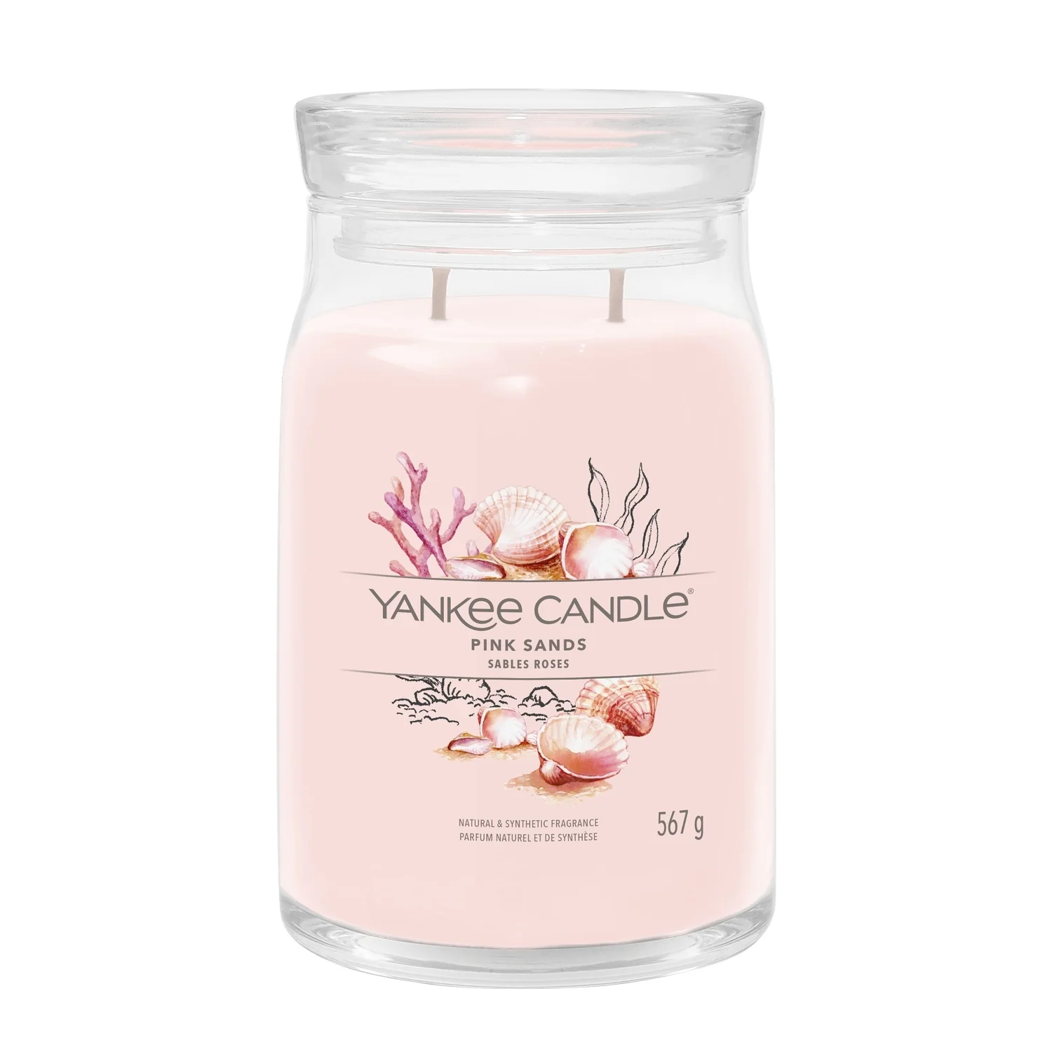 Signature Jar Candles Pink Sands - Мирисна свећа