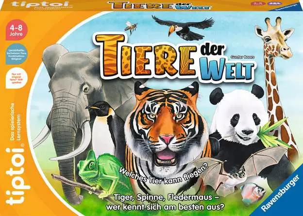 tiptoi® Tiere der Welt - Lernspiel ab 4 Jahren