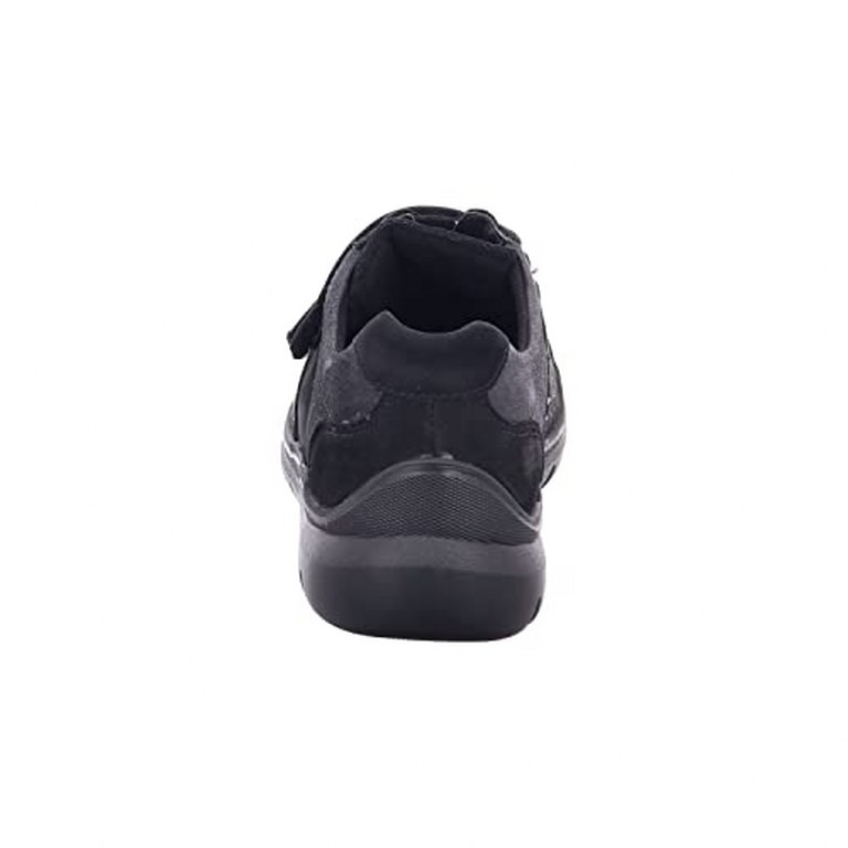 WALDLÄUFER Komfort Sandalen schwarz