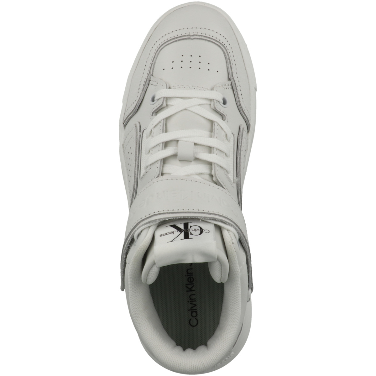 Calvin Klein Chunky Cupsole Laceup Mid Sneaker mid weiss