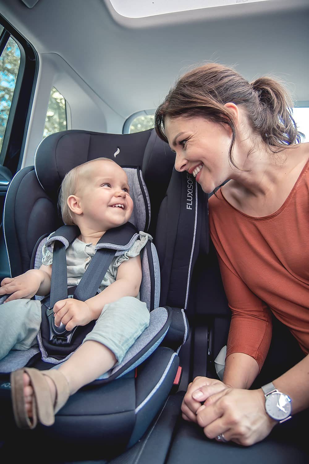 Osann Autokindersitz Flux Plus, ab: 9 Monaten, bis: 12 Jahre, ab: 9 kg, bis: 36 kg, Kindersitz mit 3-Punkt-Gurt - Gruppe 1/2/3