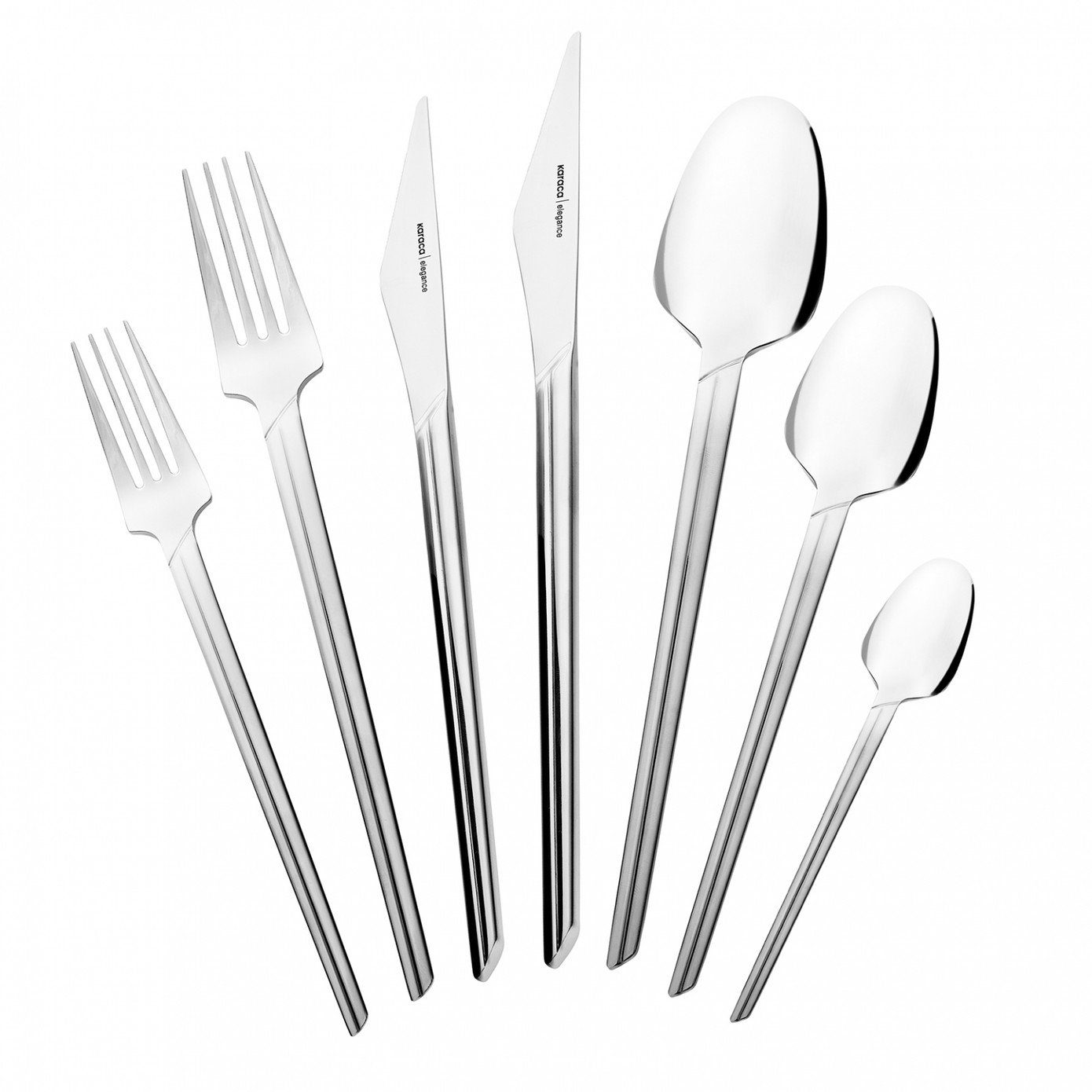 Karaca Besteck-Set Midway 84-teiliges Besteckset für 12 Personen