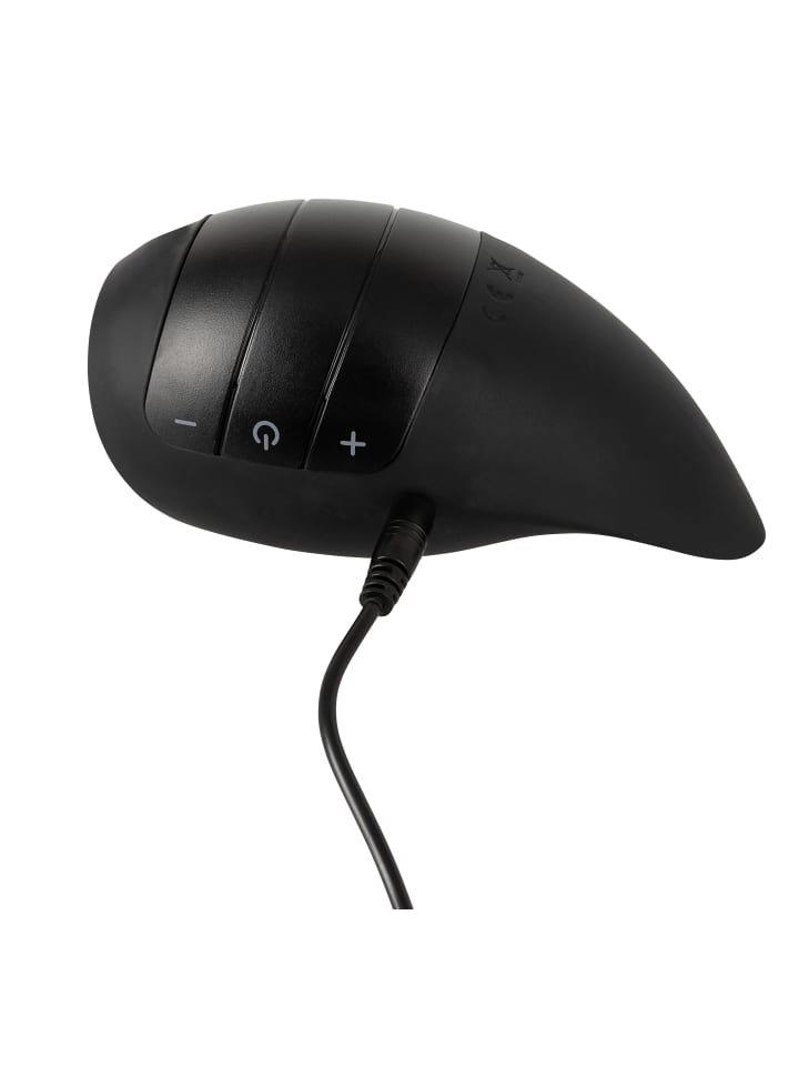 Rebel Masturbator Vibrating Glans Masturbator in schwarz günstig kaufen 13 cm