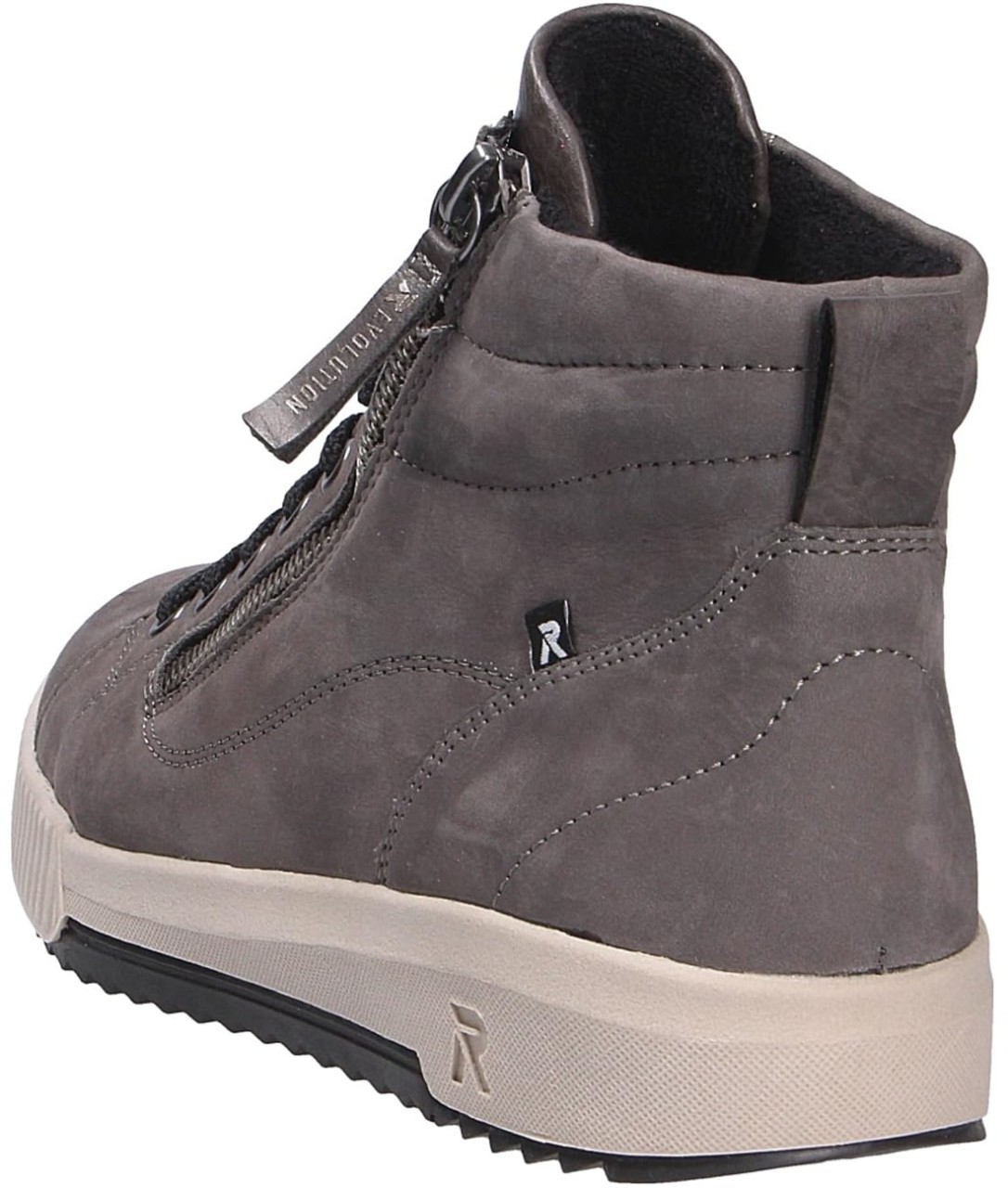 RIEKER Schnür-Stiefeletten taupe
