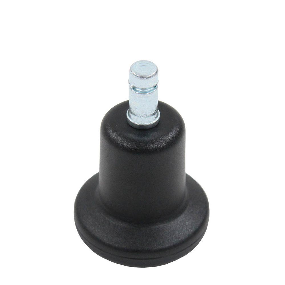 hjh OFFICE Stuhlrolle Stuhlgleiter 5x STAND 10mm/50mm Metall, Kunststoff, (Bürostuhlgleiter)