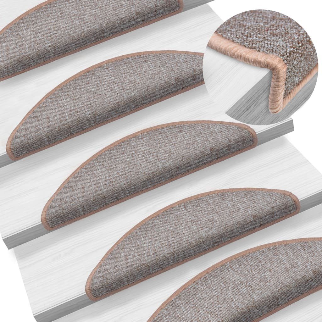 Stufenmatte Stufenmatten 10 Stk. 56x17x3 cm Hellbraun, vidaXL, Andere, Höhe: 30 mm