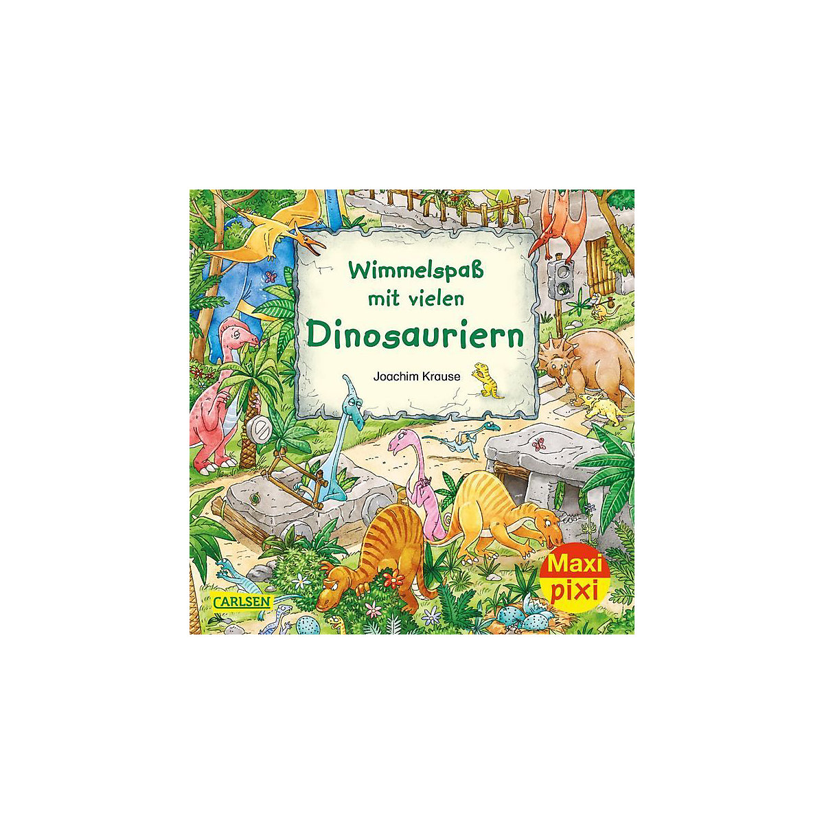 Maxi Pixi 337: Wimmelspaß mit vielen Dinosauriern