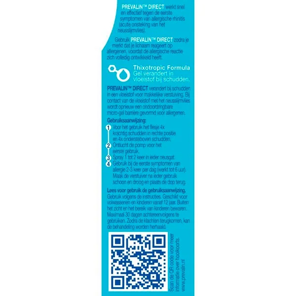 Prevalin Direct Medical device - 20ml