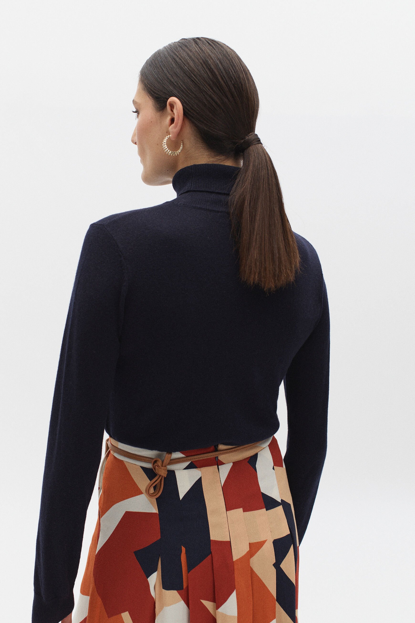 pull bob bleu marine femme
