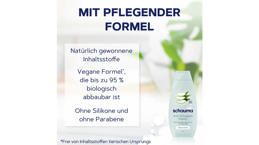 Schauma Shampoo Anti-Schuppen Classic 400 ml