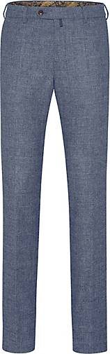 MEYER Chino-Hose Flannel Check Chino