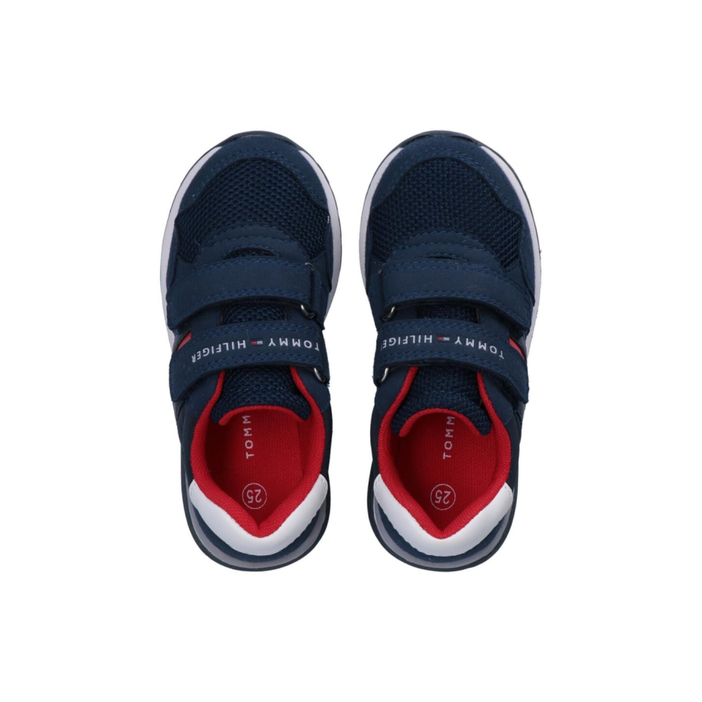 Tommy Hilfiger Low Cut Velcro T1B4-30481-0732800- / blau