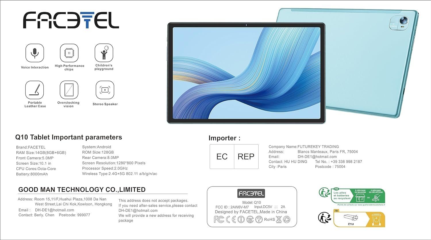 FACETEL Tablet (10
