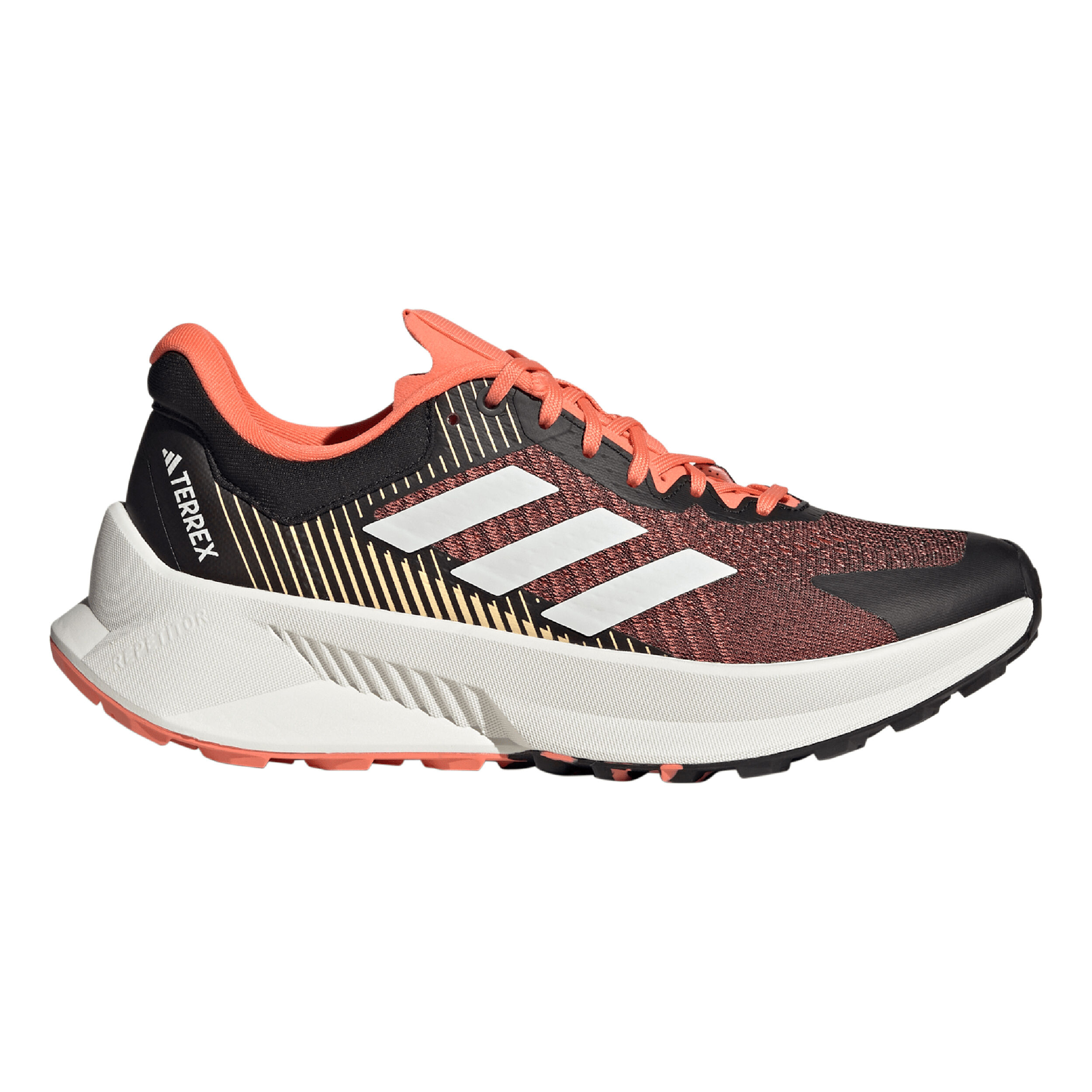 Terrex Soulstride Flow Trailschuh Damen - Schwarz, Weiß