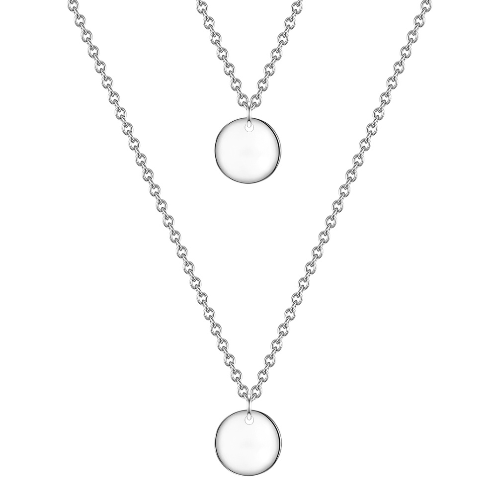 Glanzstücke München Collier en argent Cercle Argent sterling en Argent collier