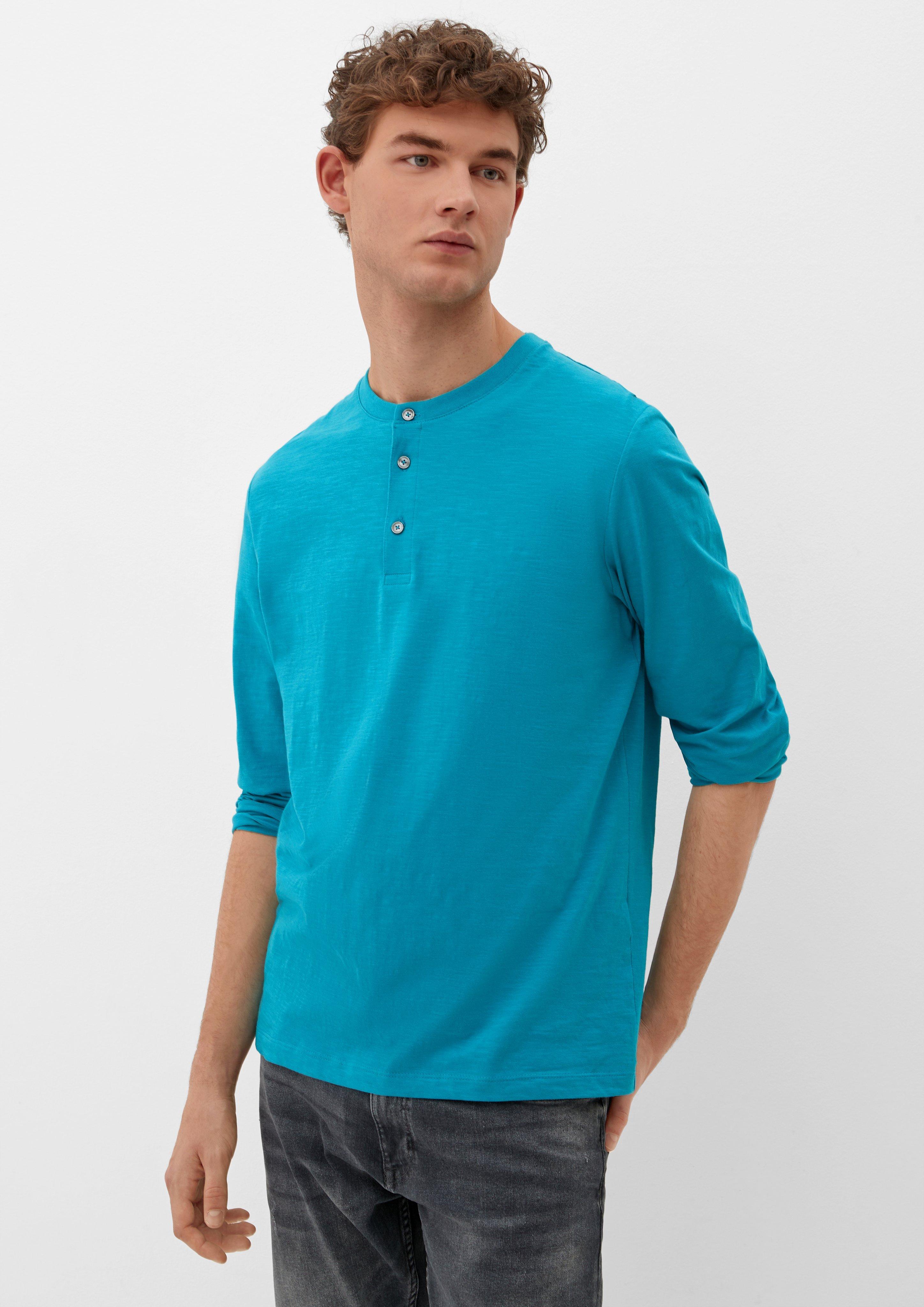 Longsleeve mit Henley-Ausschnitt  2129249-6376