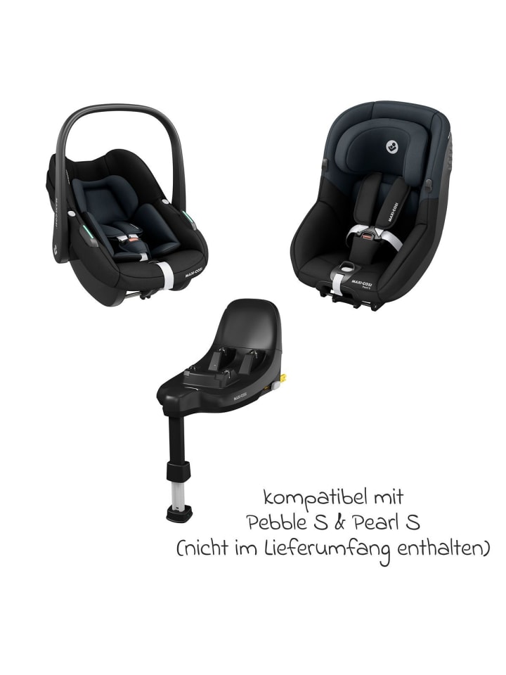 Maxi-Cosi Babyschale Pebble S i-Size ab Geburt - 15 in schwarz günstig kaufen onesize