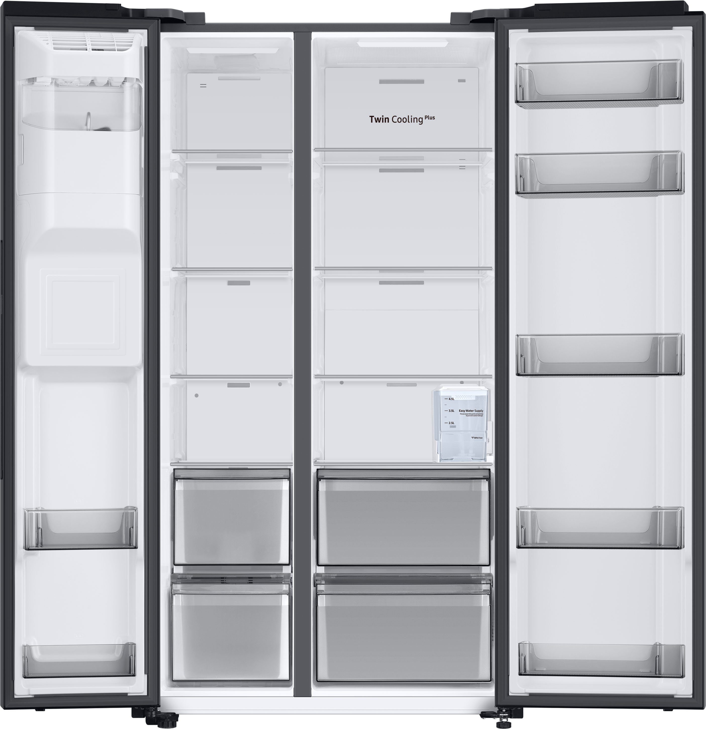 Samsung Side-by-Side RS6GA8521B1, 178 cm hoch, 91,2 cm breit