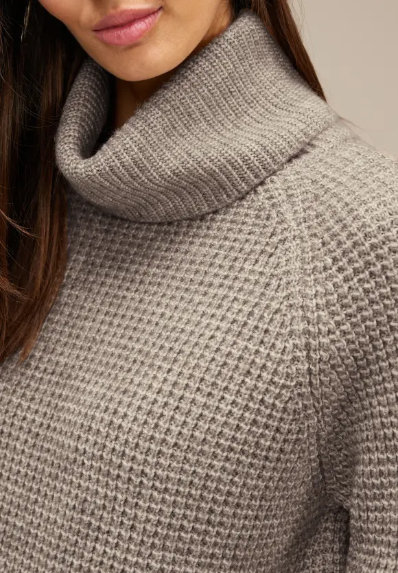Street One Pullover mit Rollkragen