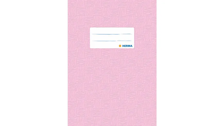 HERMA Hefthülle A5 gedeckt rosa