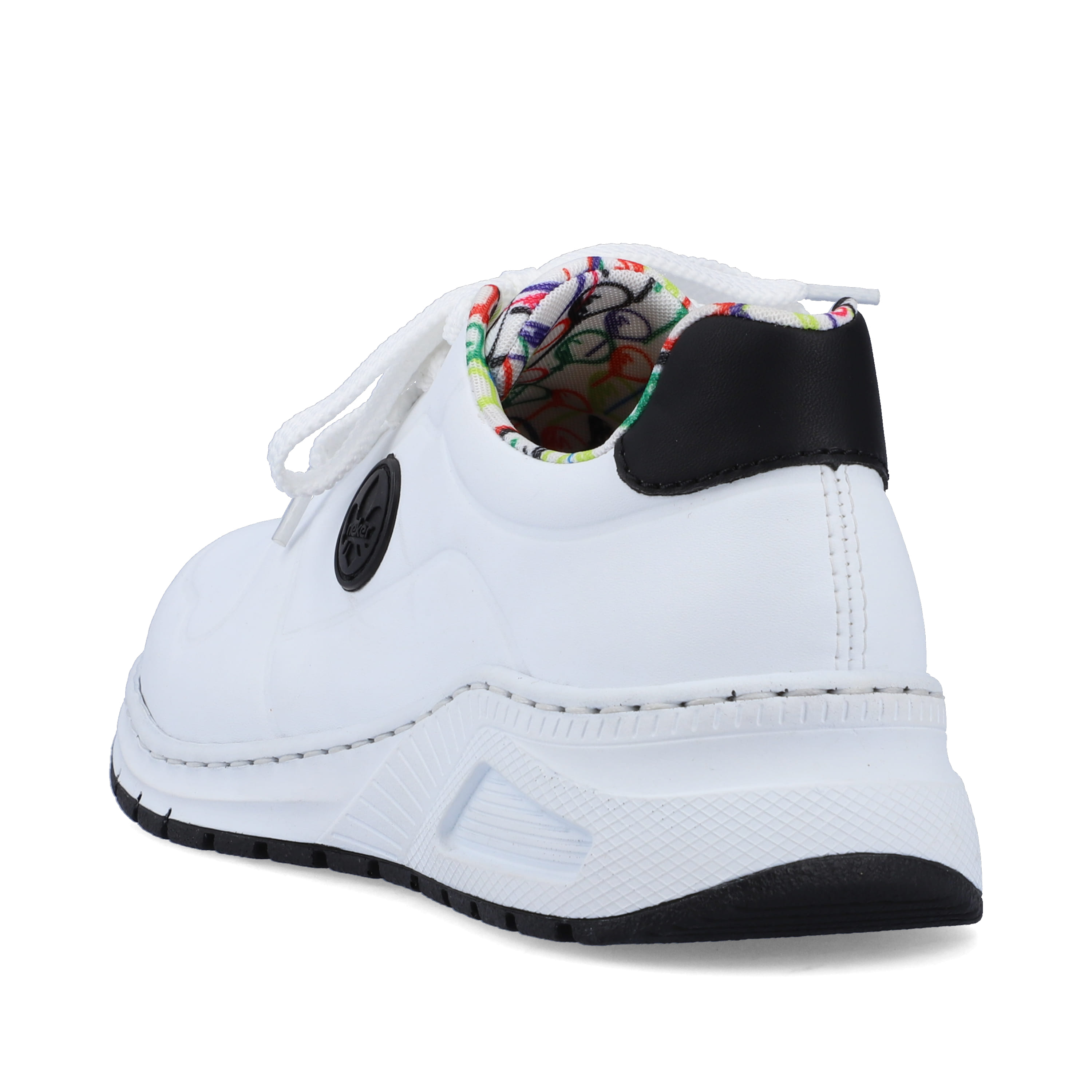 Rieker Damen Sneaker Low edelweiß