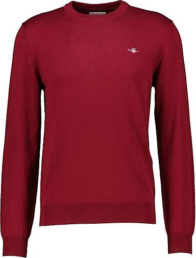 GANT Herren Strickpullover mit Wolle