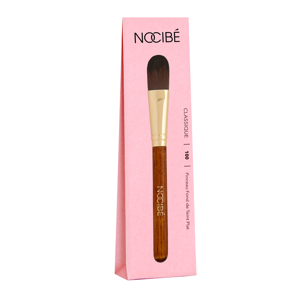 Nocibé Classique - Pinceau Fond de Teint Plat - 100 Pinceau Teint