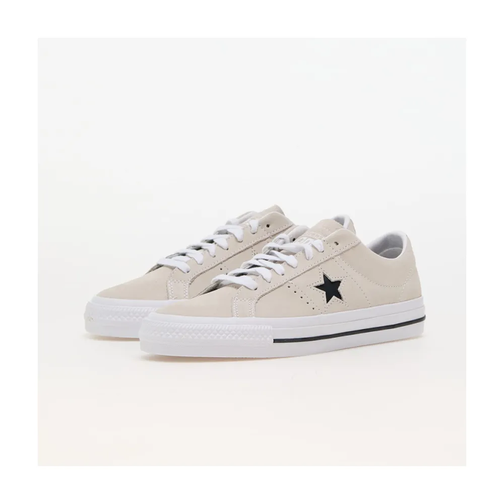 Converse One Star Pro Suede Low 172950C / weiss
