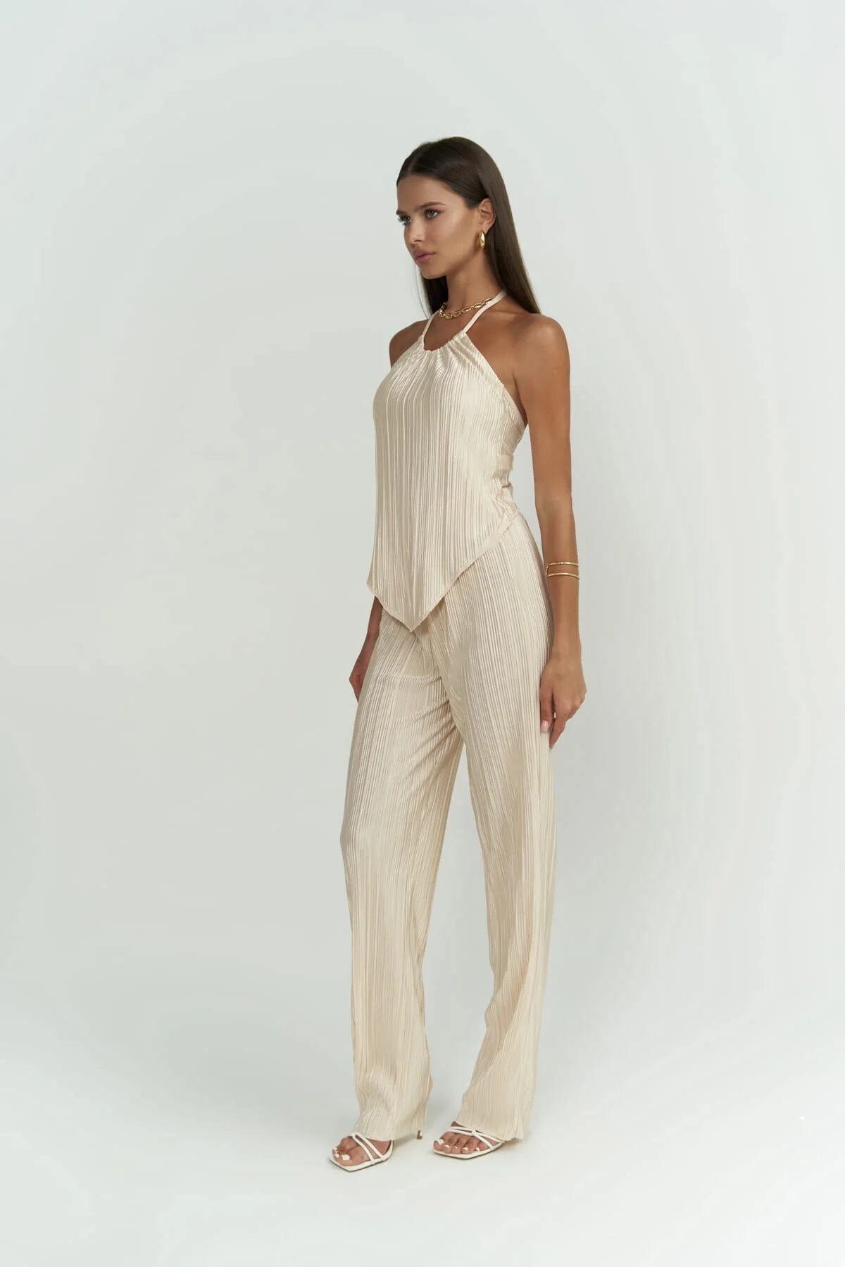 MAİ COLLECTİON  Zweiteiler - Rosa - Regular Fit