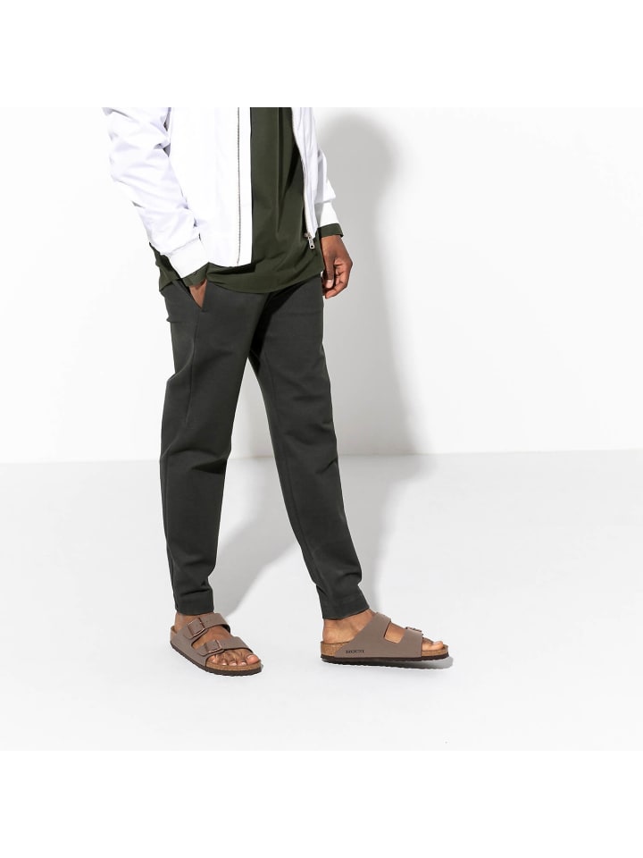 Birkenstock Sandale Arizona Birko-Flor Nubuck in Braun günstig kaufen