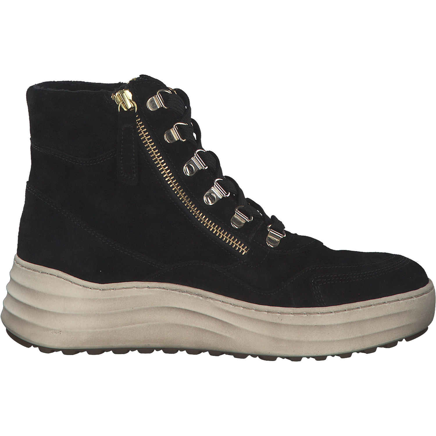 Gabor Florenz 76.568, Sneakers Low, Damen, schwarz