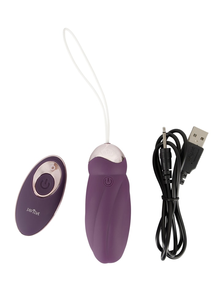 Javida Vibroei Rotating Love Ball in lila günstig kaufen 18,5 cm
