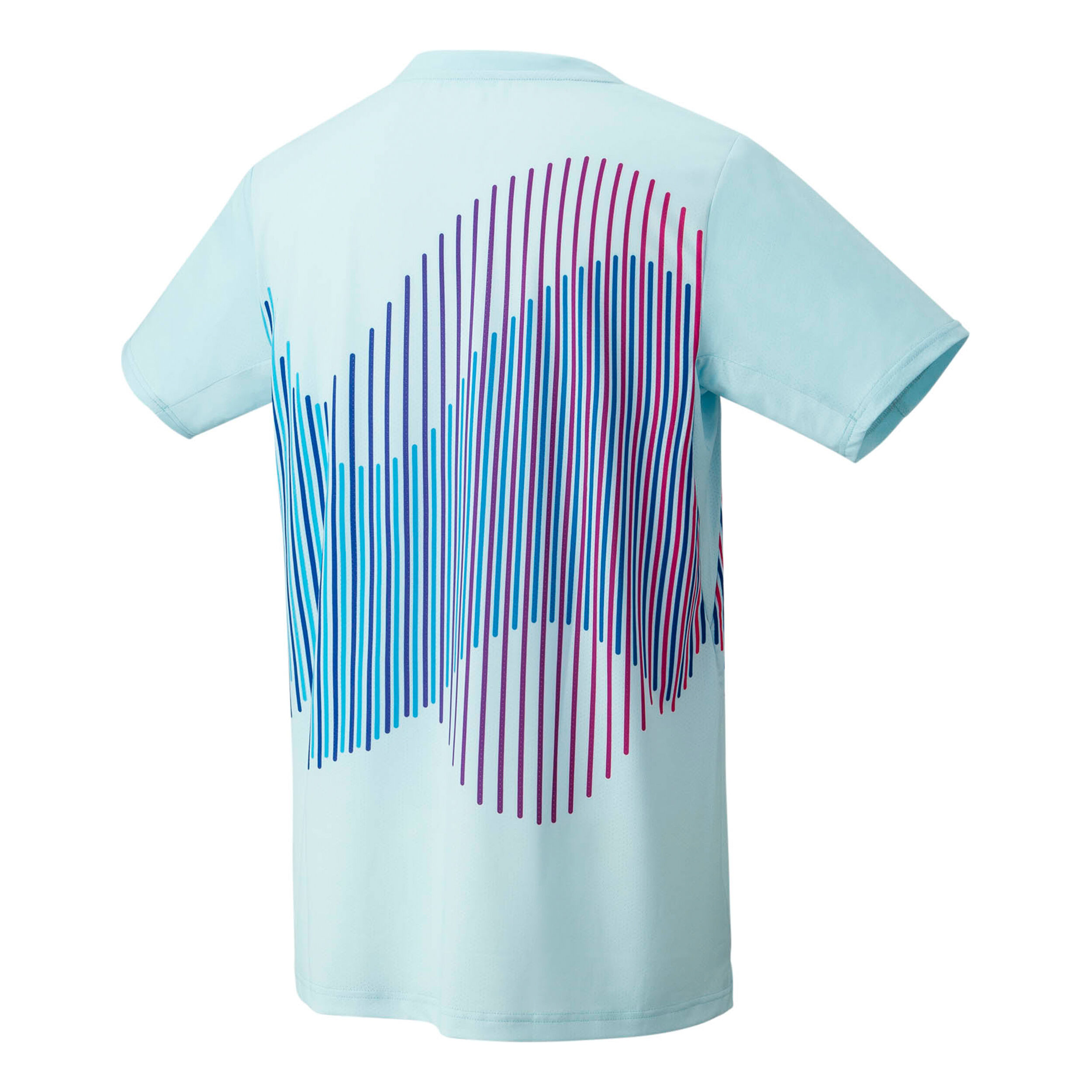 Crew Neck T-Shirt Herren - Hellblau, Mehrfarbig
