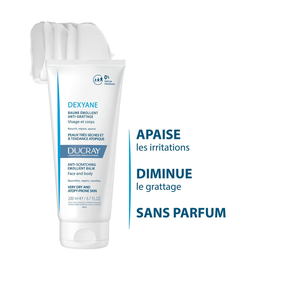 Ducray Dexyane Baume émollient 200 ml Baume émollient