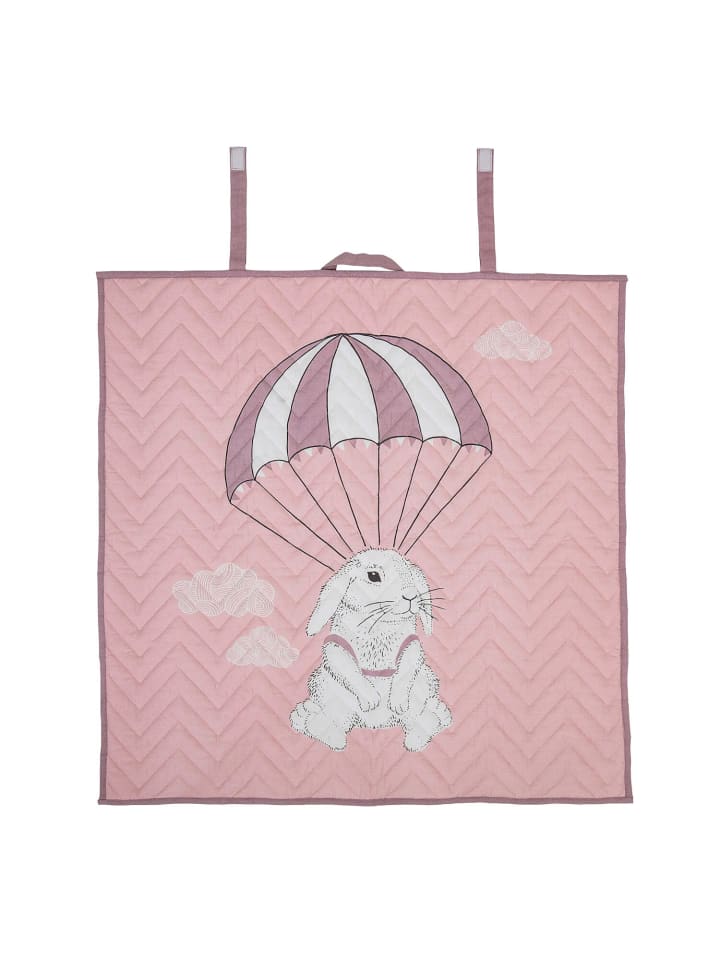 Bloomingville Babydecke Häschen in Rosa günstig kaufen onesize