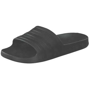 adidas Adilette Aqua Badepantolette in schwarz