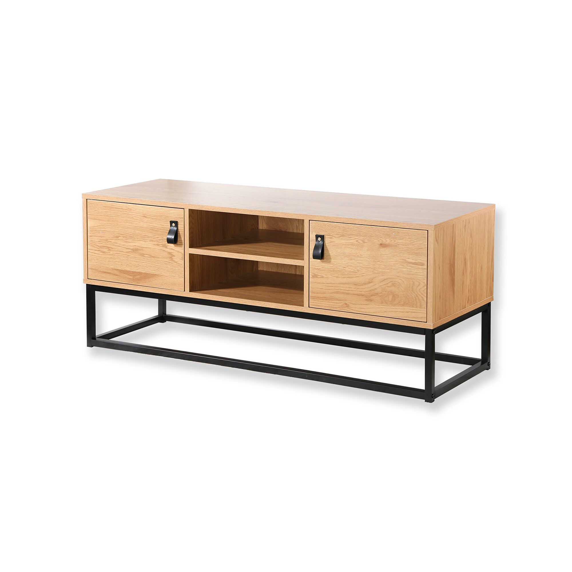Meuble TV STOCKIES style industriel – 2 portes