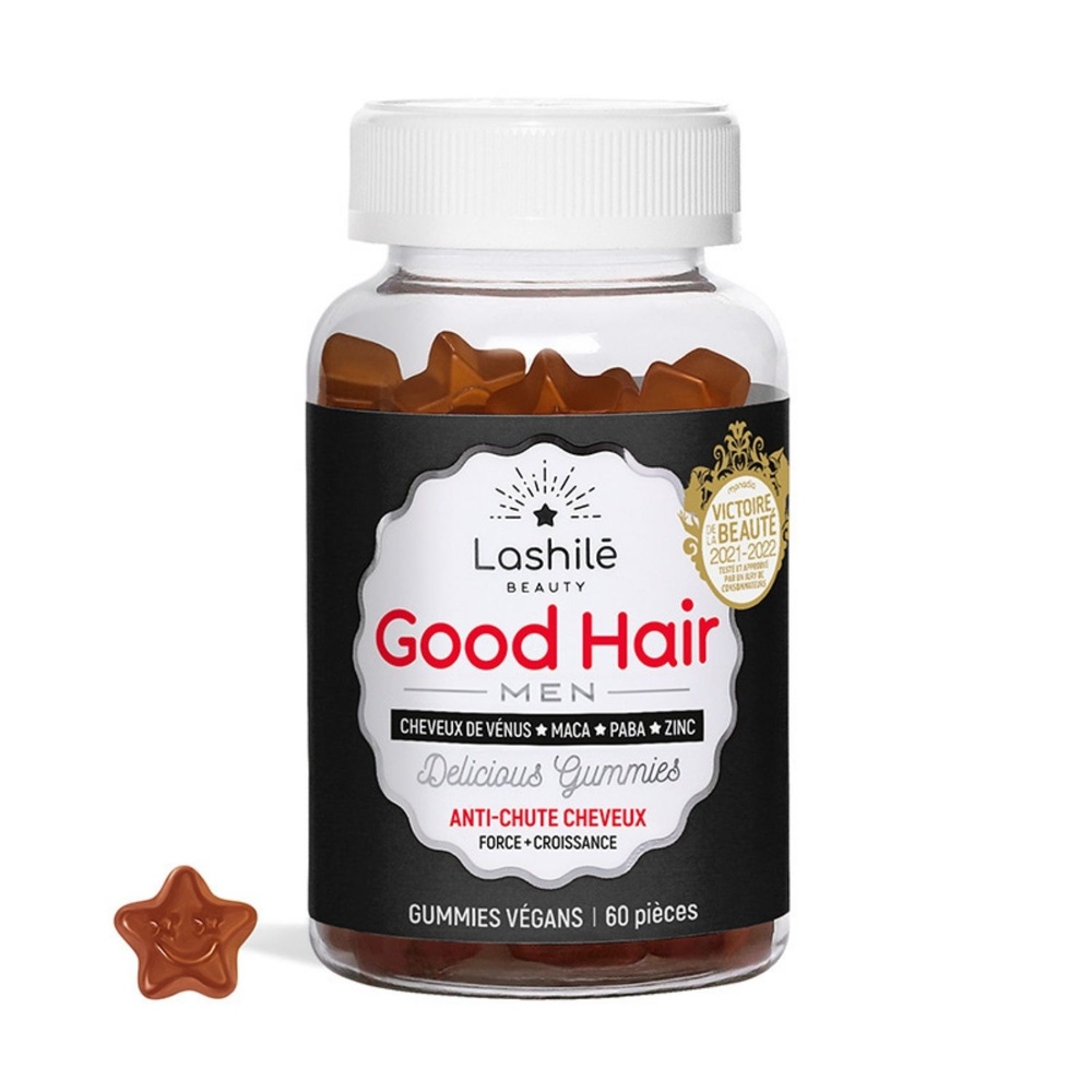 lashilé Good Hair Men Complément alimentaire Cheveux