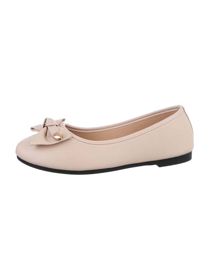 Ital-Design Ballerina in Beige günstig kaufen