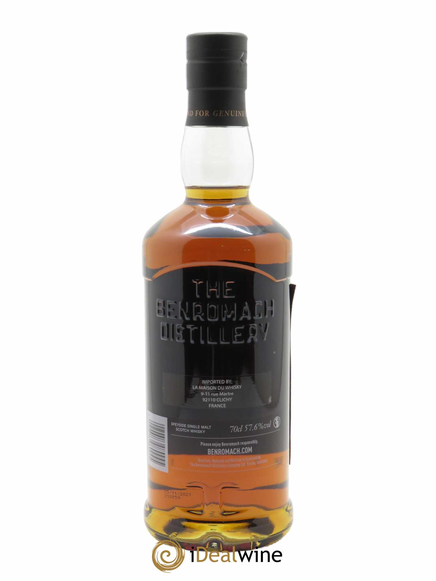 Whisky Benromach 40 ans 2021 Release (70cl)  - Lot de 1 Bouteille