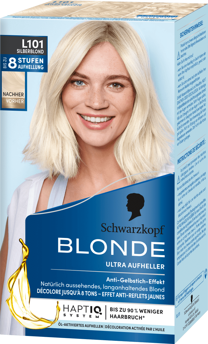 Haare Aufheller Ultra L101 Silberblond, 1 St