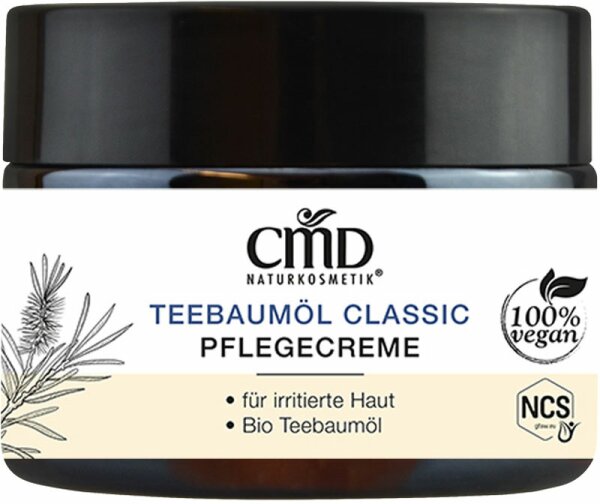 CMD Naturkosmetik Teebaumöl Pflegecreme Nachtcreme