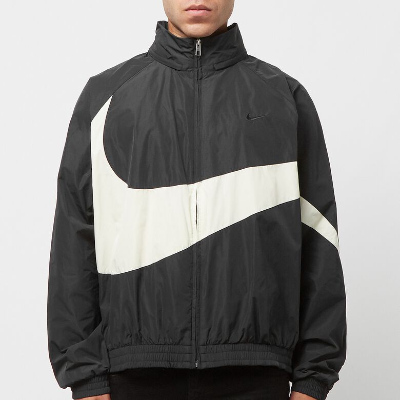 NIKE Swoosh Woven Jacket black/coconut milk/black