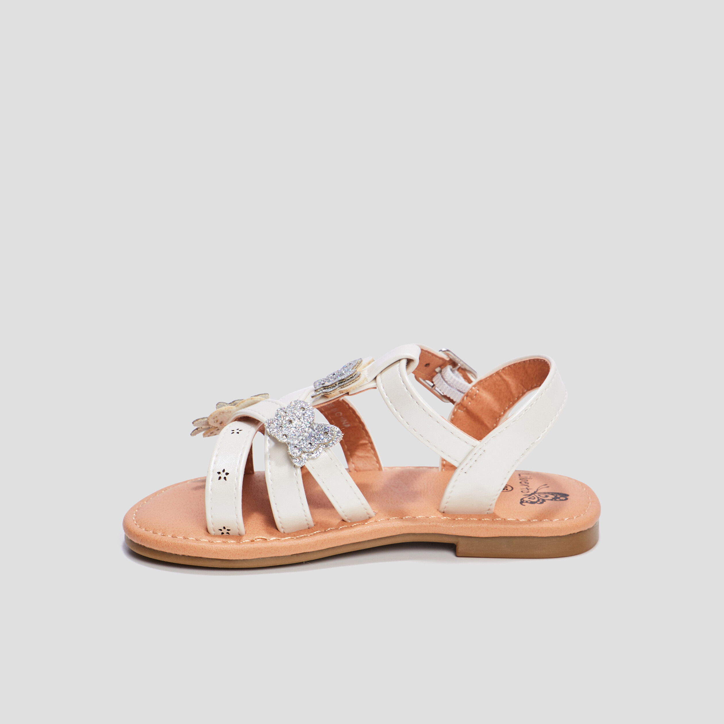 Sandales Liberto blanc fille | La Halle