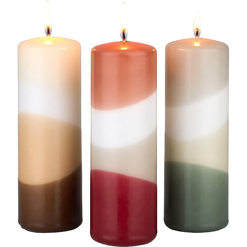 Vie Home Kubbelys 15 cm ø 5 cm tricolor