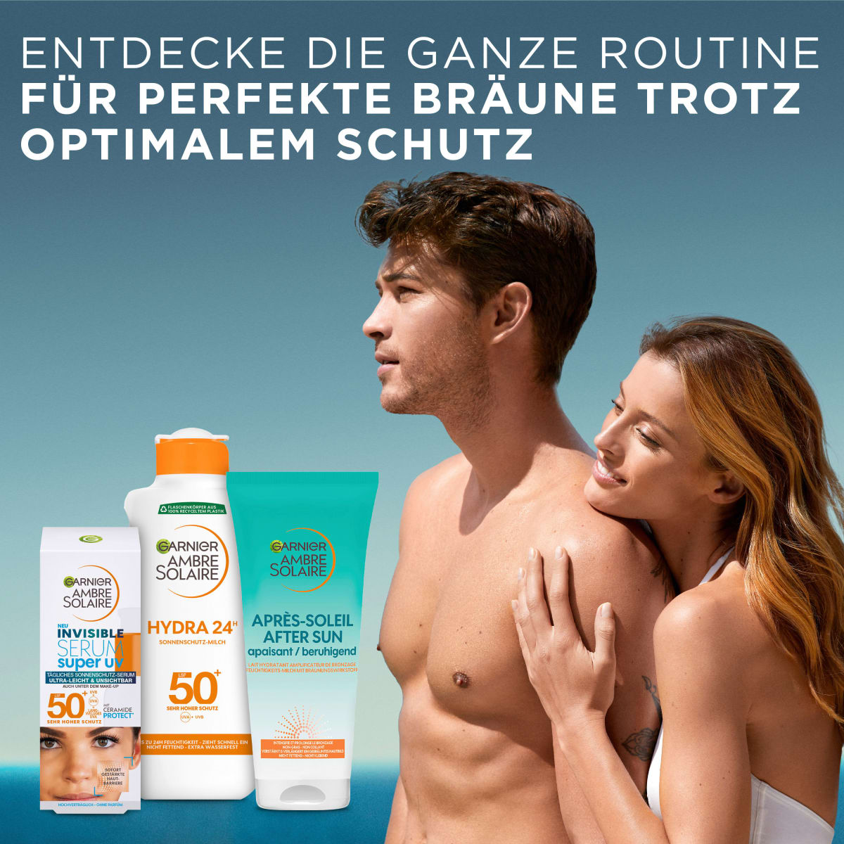 Sonnenfluid Gesicht super UV invisible Serum, LSF 50+, 30 ml