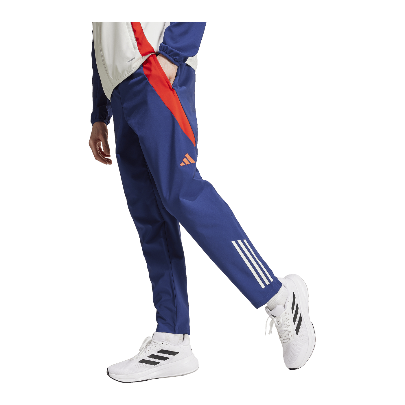 adidas Olympique Lyon Prematch Hose 2024/2025 Blau